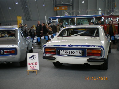 2 Capri 2600 RS in neuwertigem Zustand